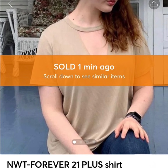 ❌SOLD ❌NWT- FOREVER 21 PLUS - Picture 1 of 5